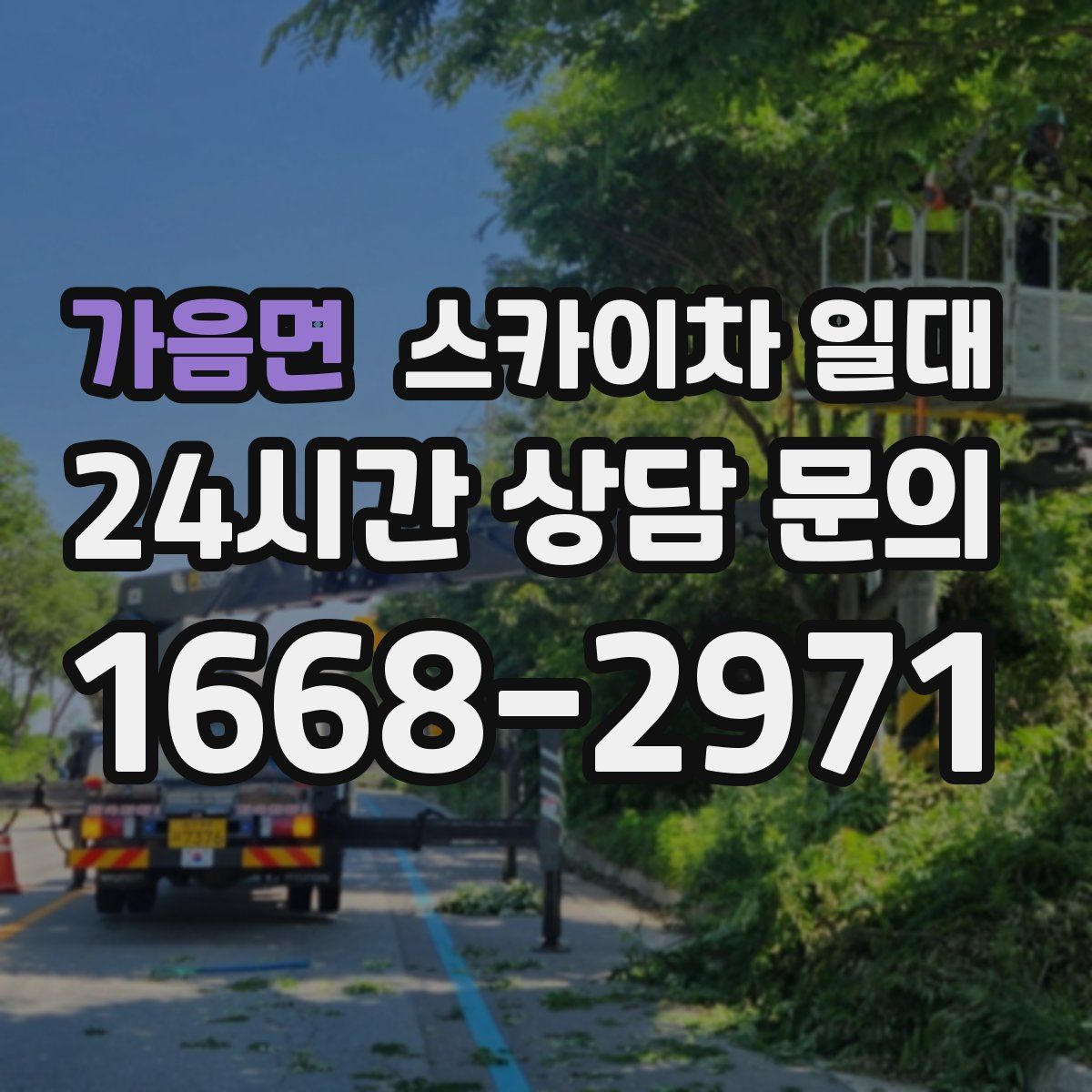 가음면 스카이차 일대