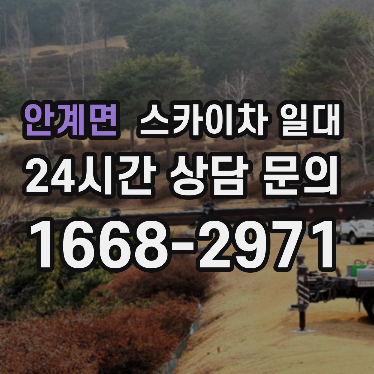 안계면 스카이차 일대