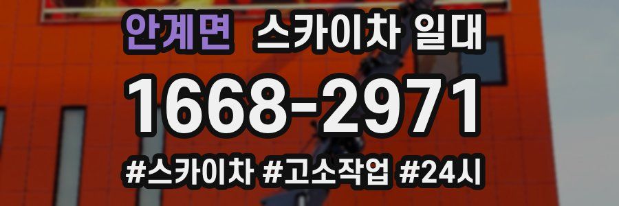 안계면 스카이차 일대