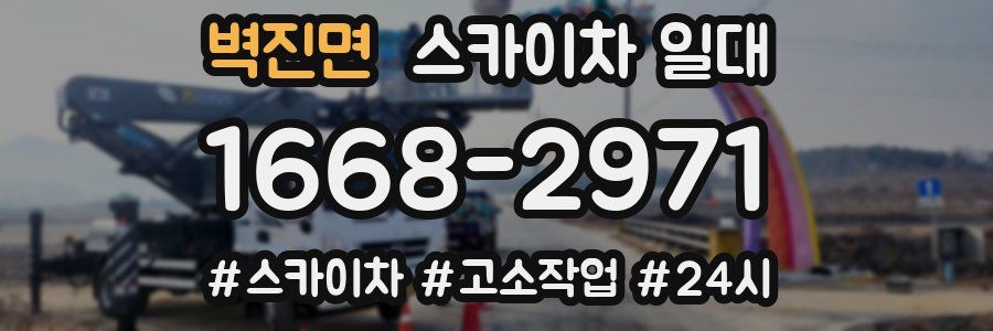 벽진면 스카이차 일대