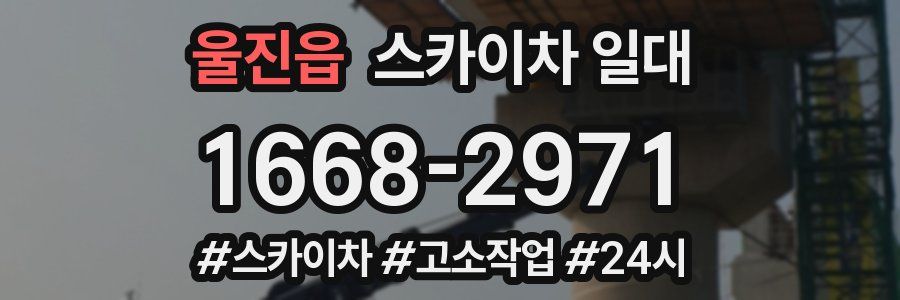 울진읍 스카이차 일대