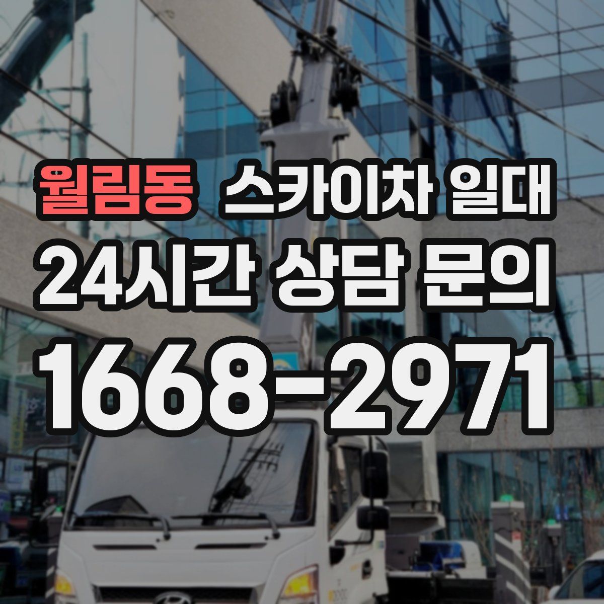 월림동 스카이차 일대