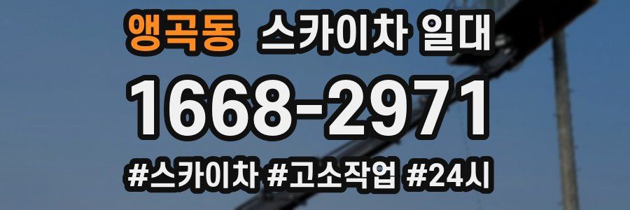 앵곡동 스카이차 일대