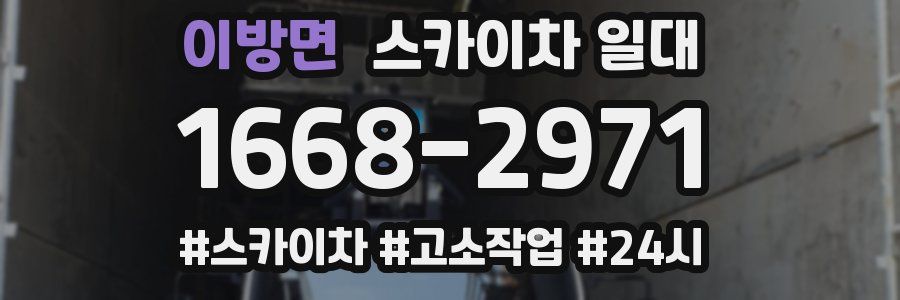 이방면 스카이차 일대