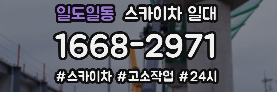 일도일동 스카이차 일대