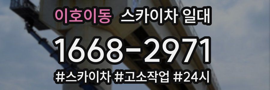 이호이동 스카이차 일대