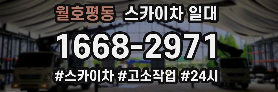 월호평동 스카이차 일대