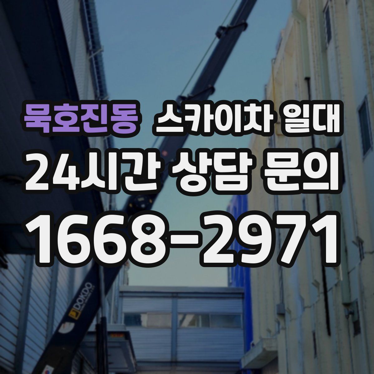 묵호진동 스카이차 일대