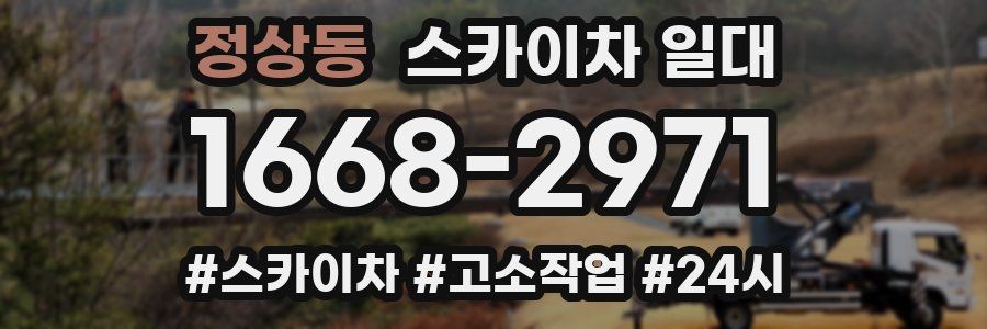 정상동 스카이차 일대