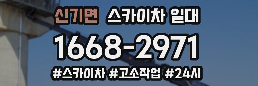 신기면 스카이차 일대