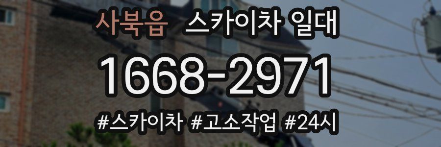 사북읍 스카이차 일대