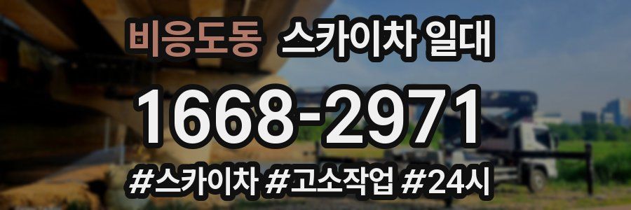 비응도동 스카이차 일대