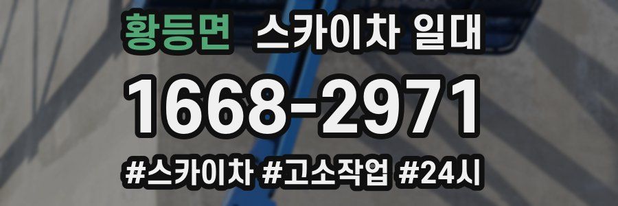 황등면 스카이차 일대