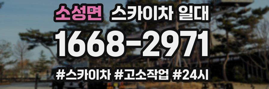 소성면 스카이차 일대