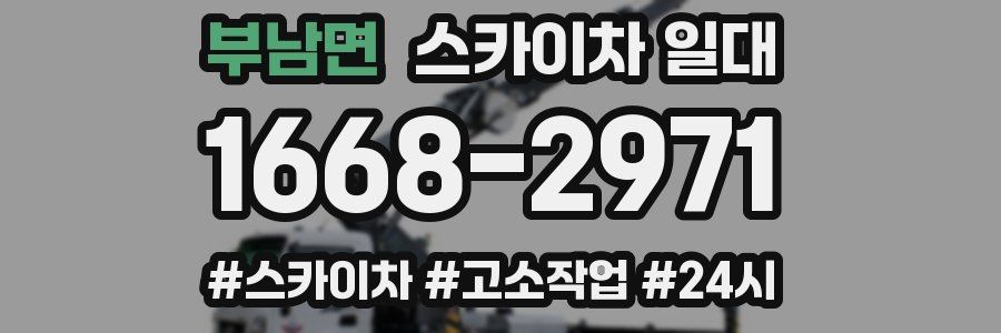 부남면 스카이차 일대