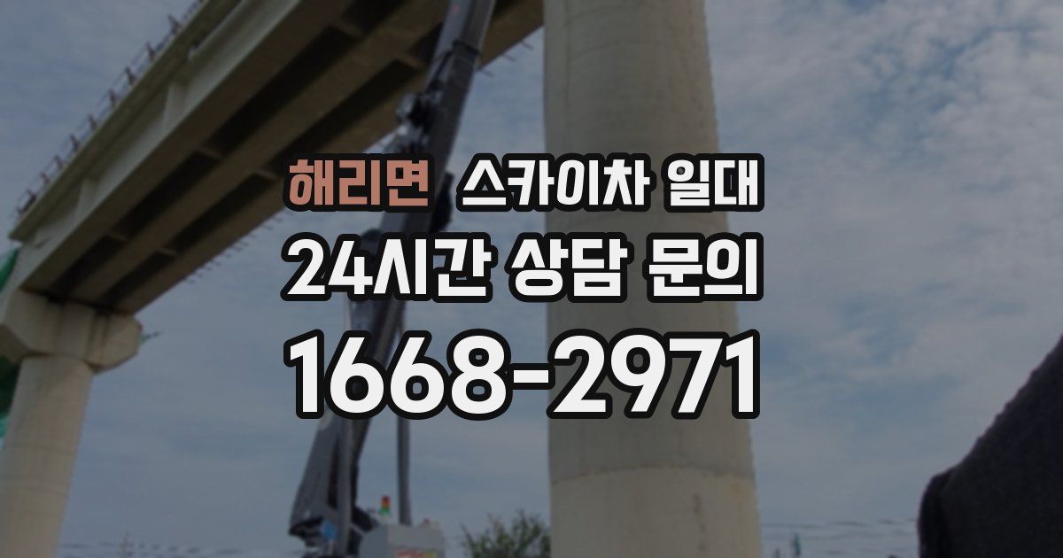 해리면 스카이차 일대