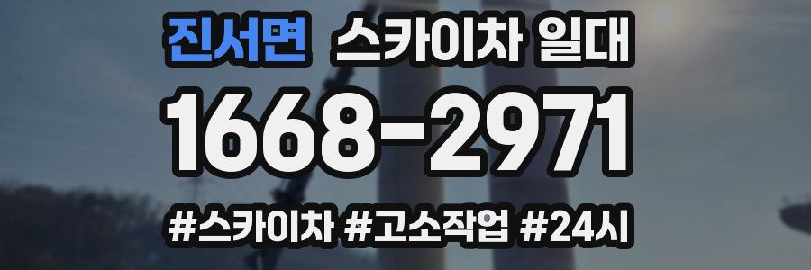 진서면 스카이차 일대
