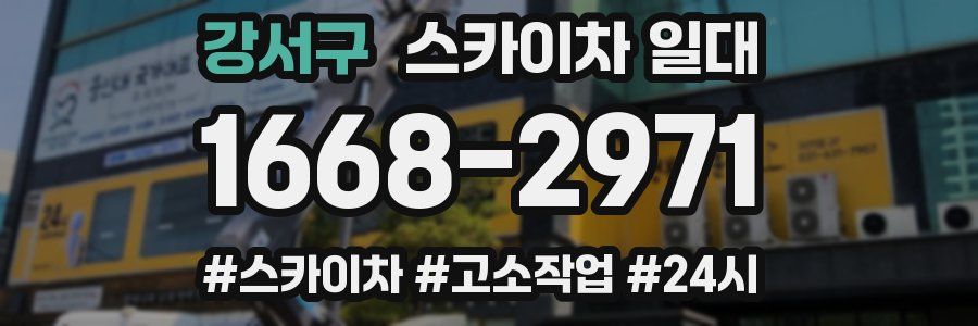 강서구 스카이차 일대