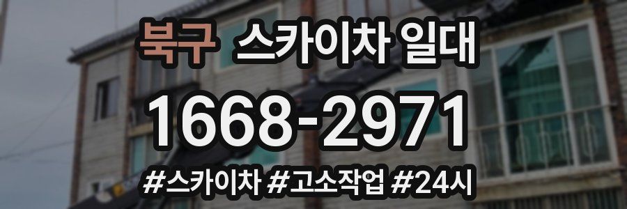 북구 스카이차 일대