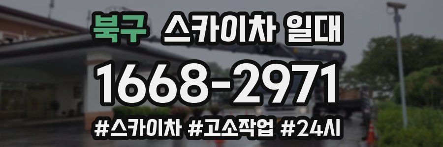북구 스카이차 일대