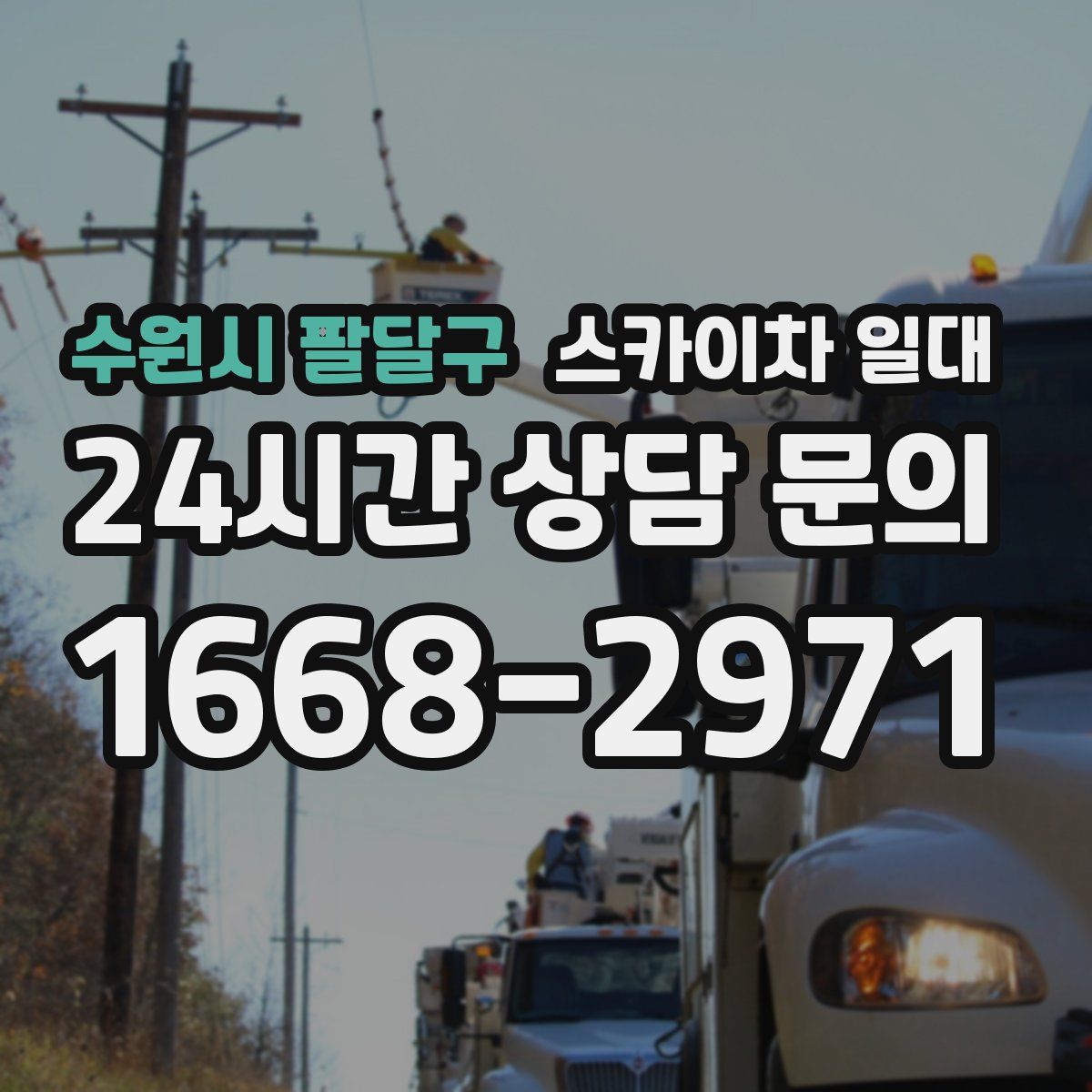 수원시 팔달구 스카이차 일대
