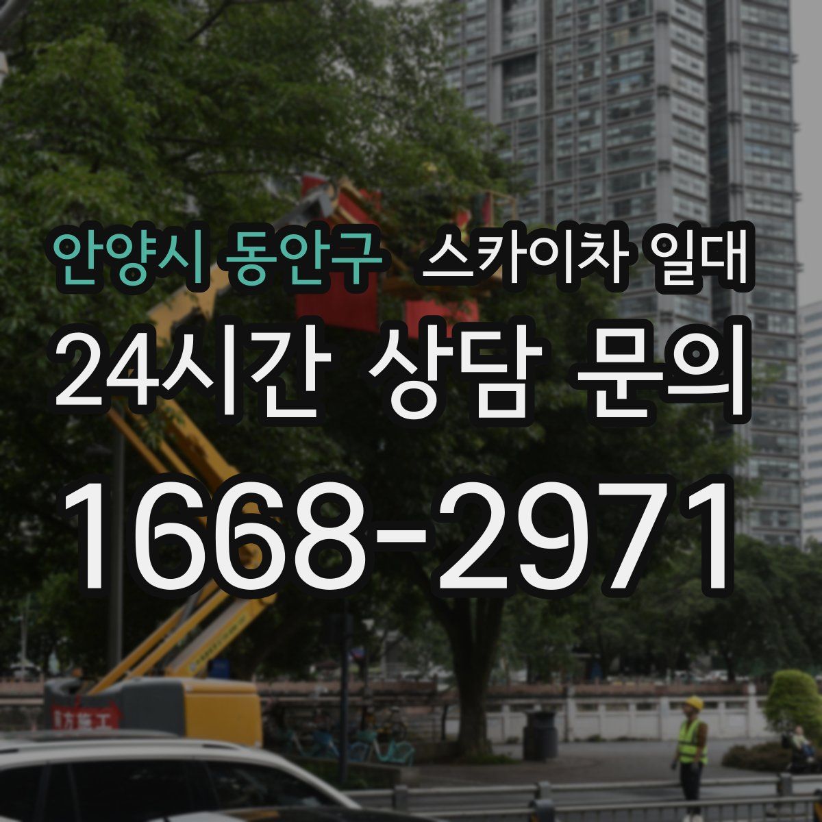 안양시 동안구 스카이차 일대