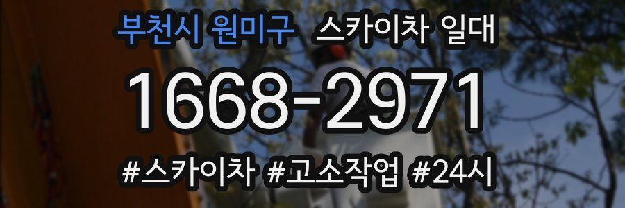 부천시 원미구 스카이차 일대