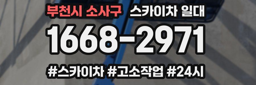 부천시 소사구 스카이차 일대