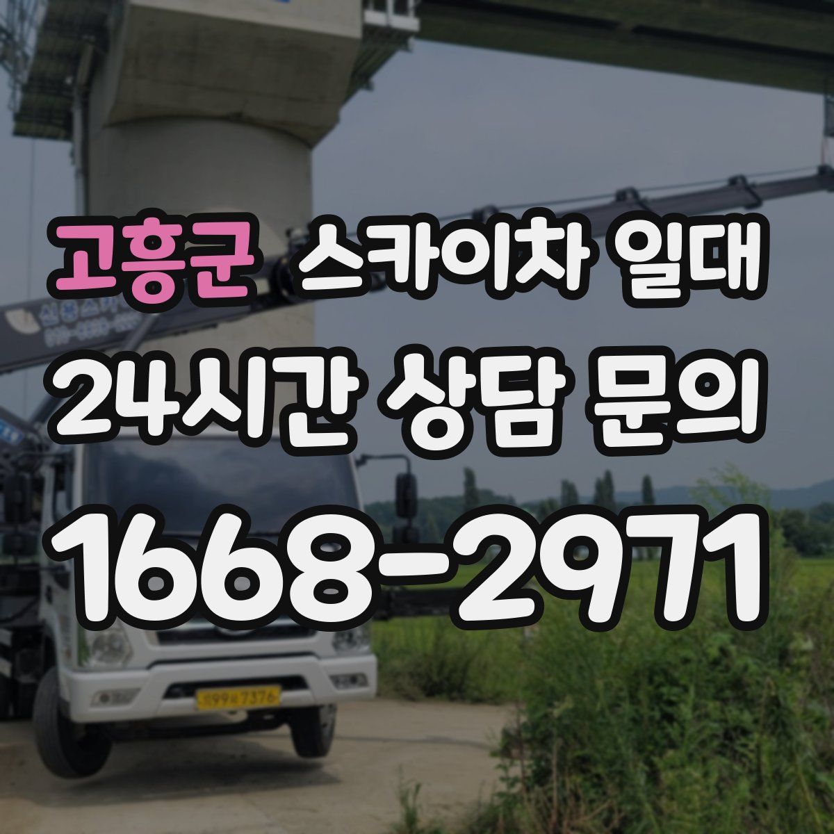 고흥군 스카이차 일대