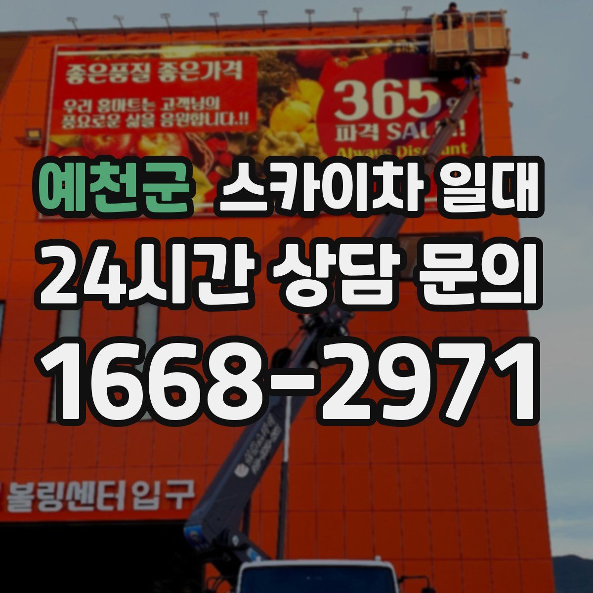 예천군 스카이차 일대