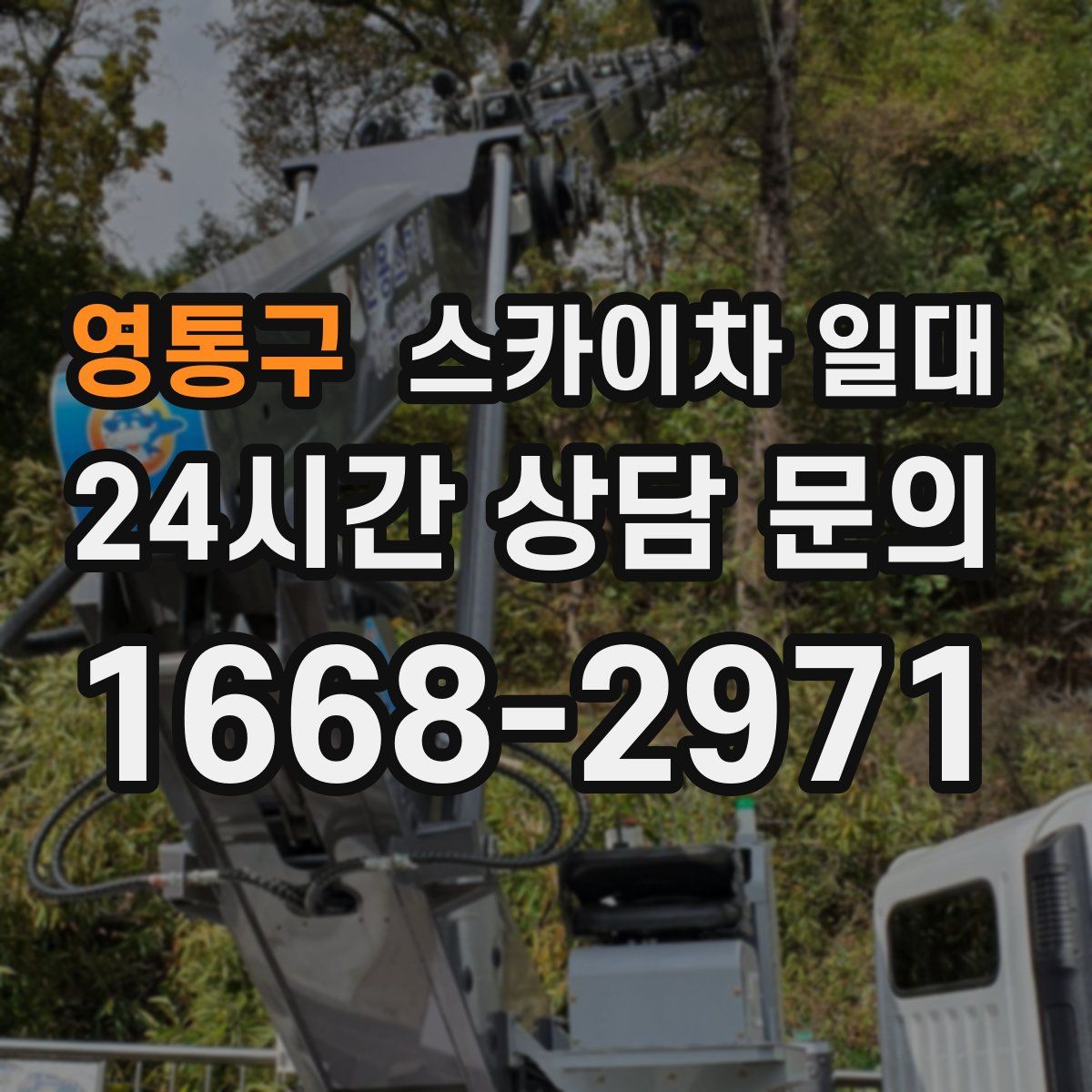 영통구 스카이차 일대