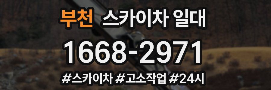 부천 스카이차 일대