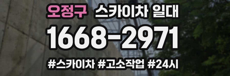 오정구 스카이차 일대