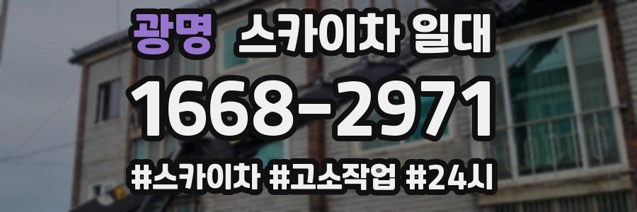 광명 스카이차 일대