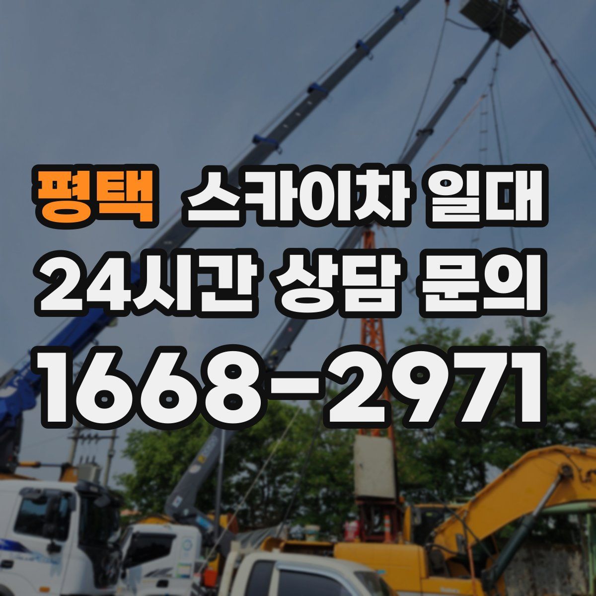 평택 스카이차 일대
