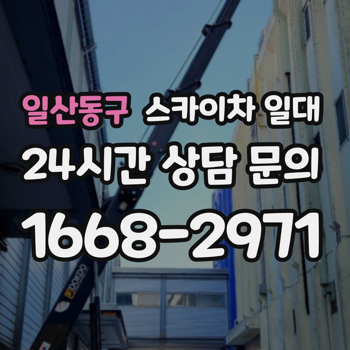 일산동구 스카이차 일대