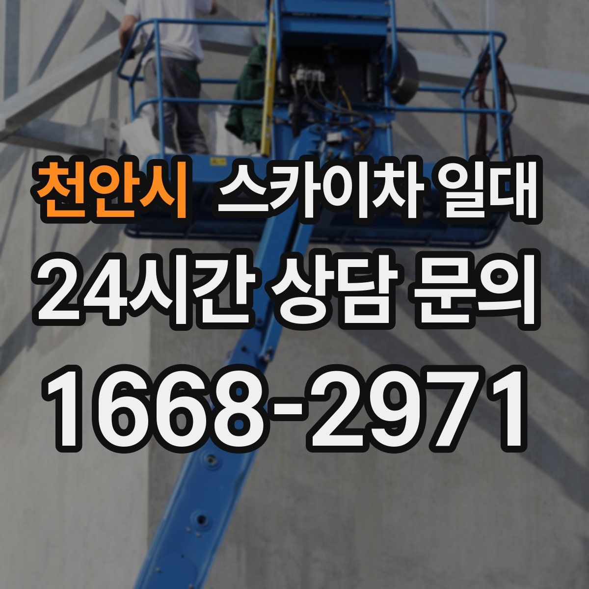 천안시 스카이차 일대
