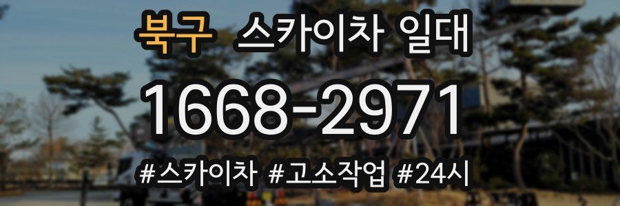 북구 스카이차 일대