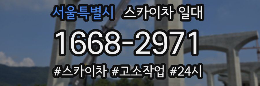 서울특별시 스카이차 일대