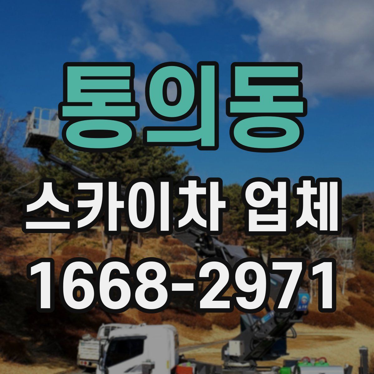 통의동 스카이차 업체