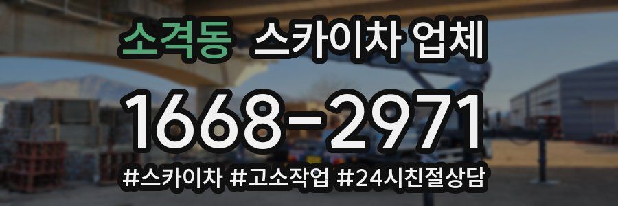 소격동 스카이차 업체