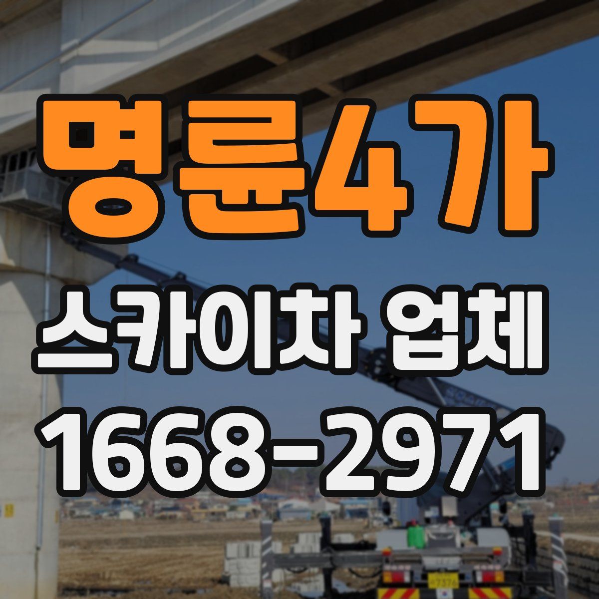 명륜4가 스카이차 업체