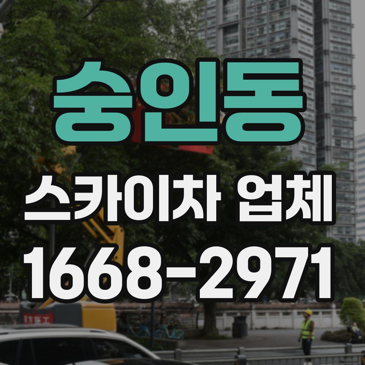 숭인동 스카이차 업체