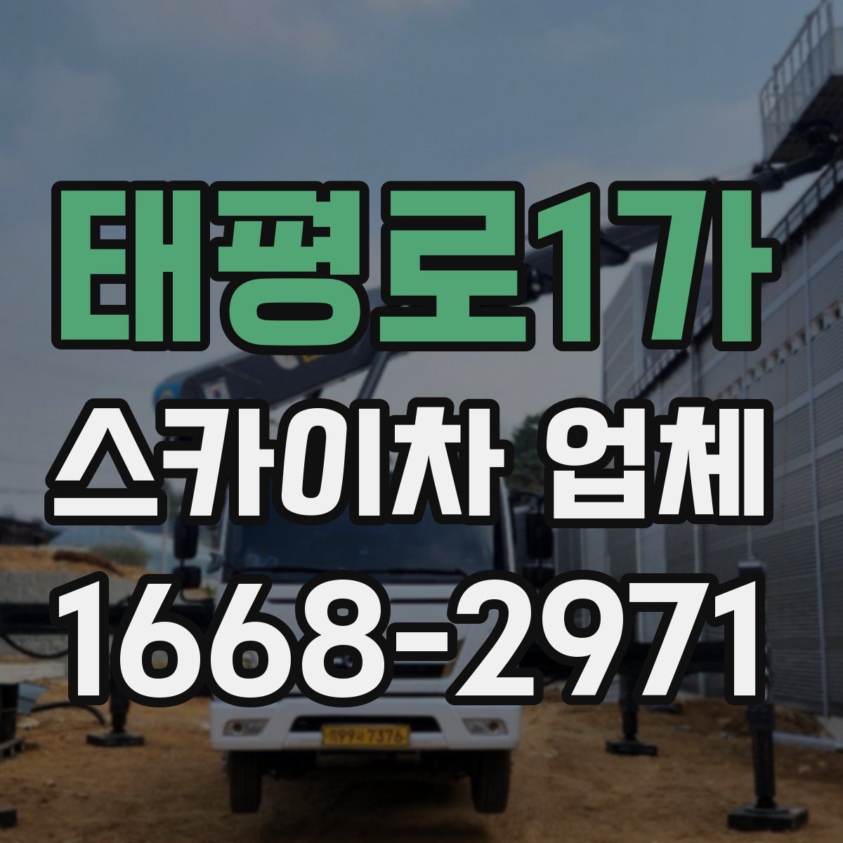 태평로1가 스카이차 업체