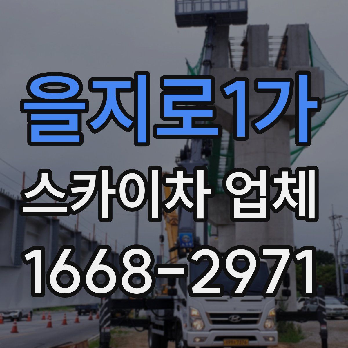 을지로1가 스카이차 업체