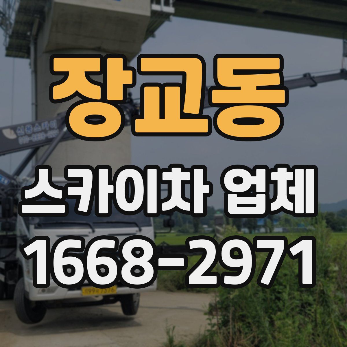 장교동 스카이차 업체