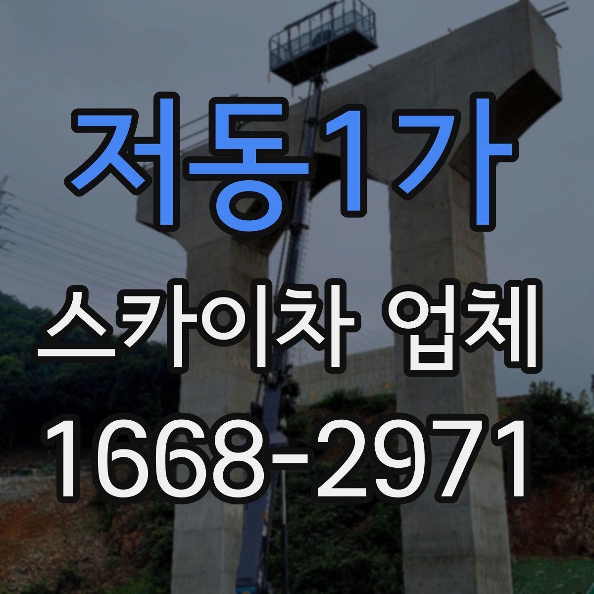 저동1가 스카이차 업체