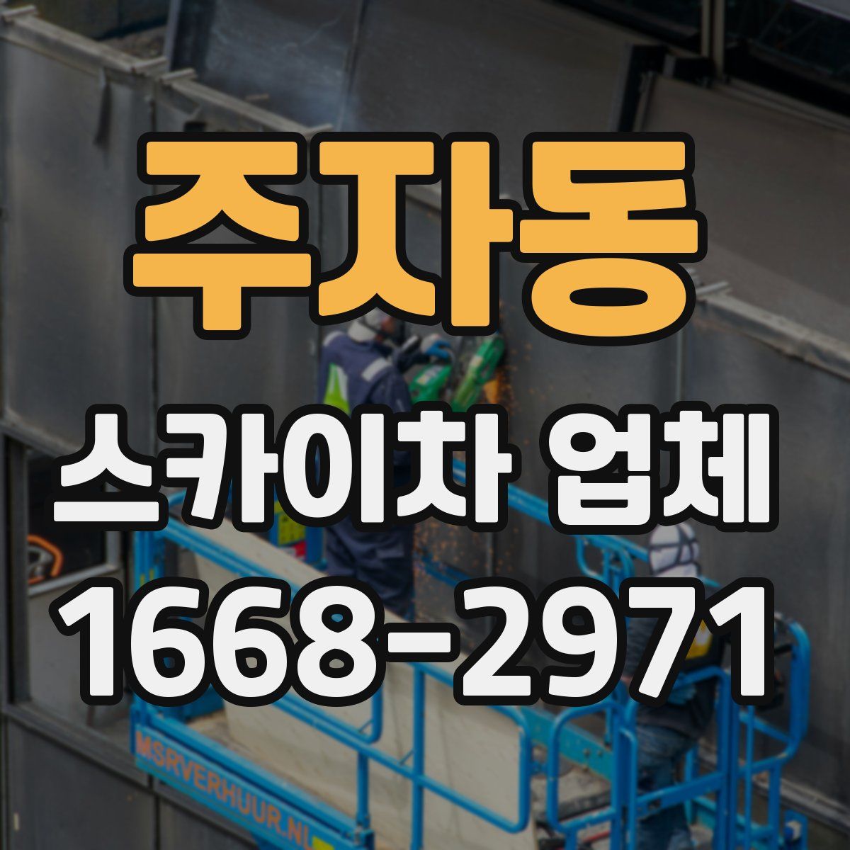 주자동 스카이차 업체