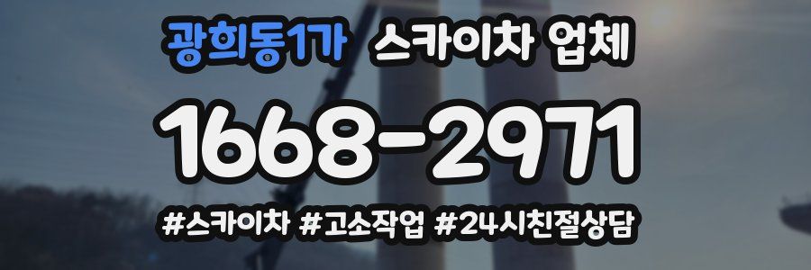광희동1가 스카이차 업체
