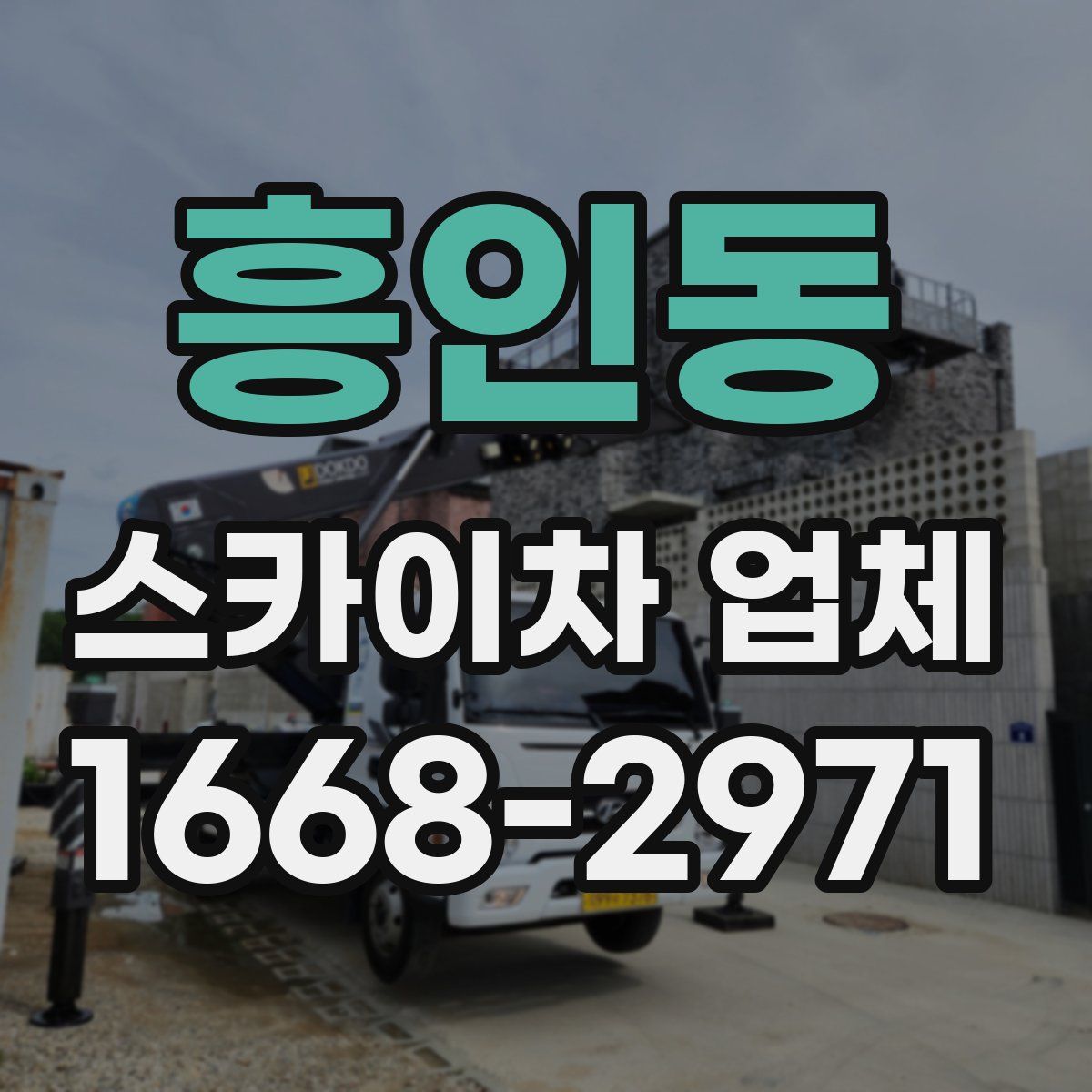흥인동 스카이차 업체